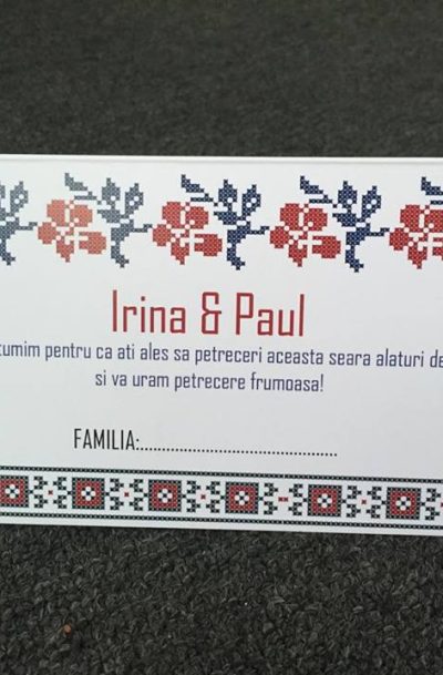Plic de bani traditional romanesc pentru nunta