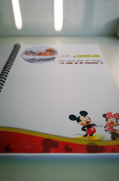 carte pentru amintiri botez mickey