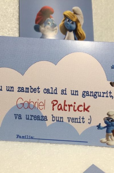 Plicuri de bani cu strumfi