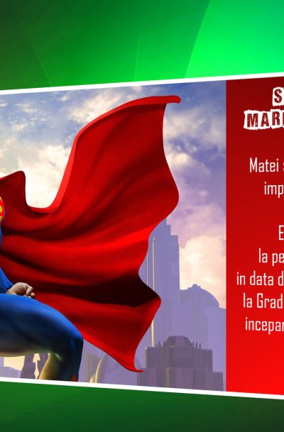 Invitatie petreceri copii superman