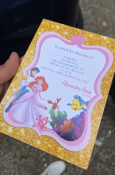Invitatii petreceri copii