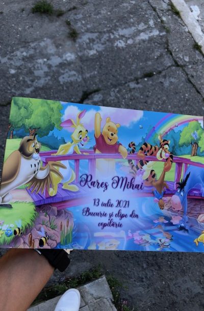 Carte pentru amintiri cu Winnie the pooh, cod produs CA03