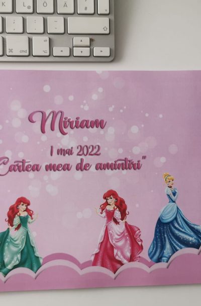 Carte amintiri botez cu printese Disney, cod produs CA02