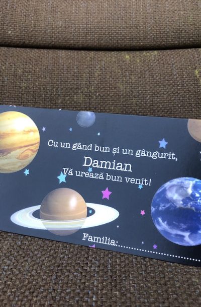 Plic de bani planete / stele